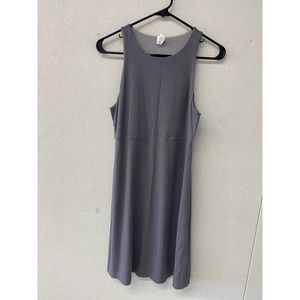 Althleta Fit & Flare Gray Spandex Dress Size S